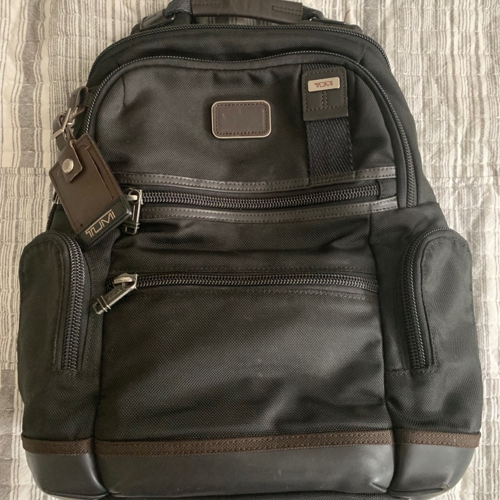 Tumi Alpha Bravo Knox Backpack - Hickory - 222681hk2 Hickory Brown